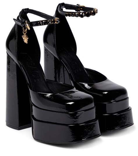 medusa versace sneakers|Versace Medusa aevitas platform pumps.